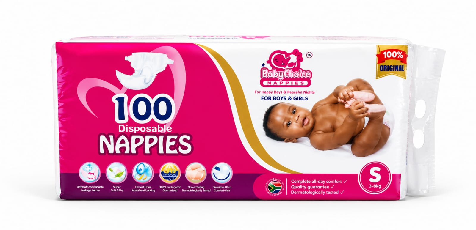 BabyChoice soft nappy pack
